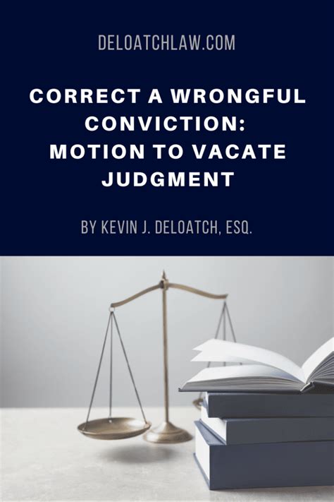 What Is A Vacated Conviction